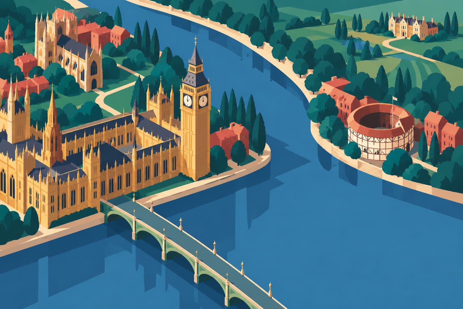 United Kingdom country illustration from the Tome brief