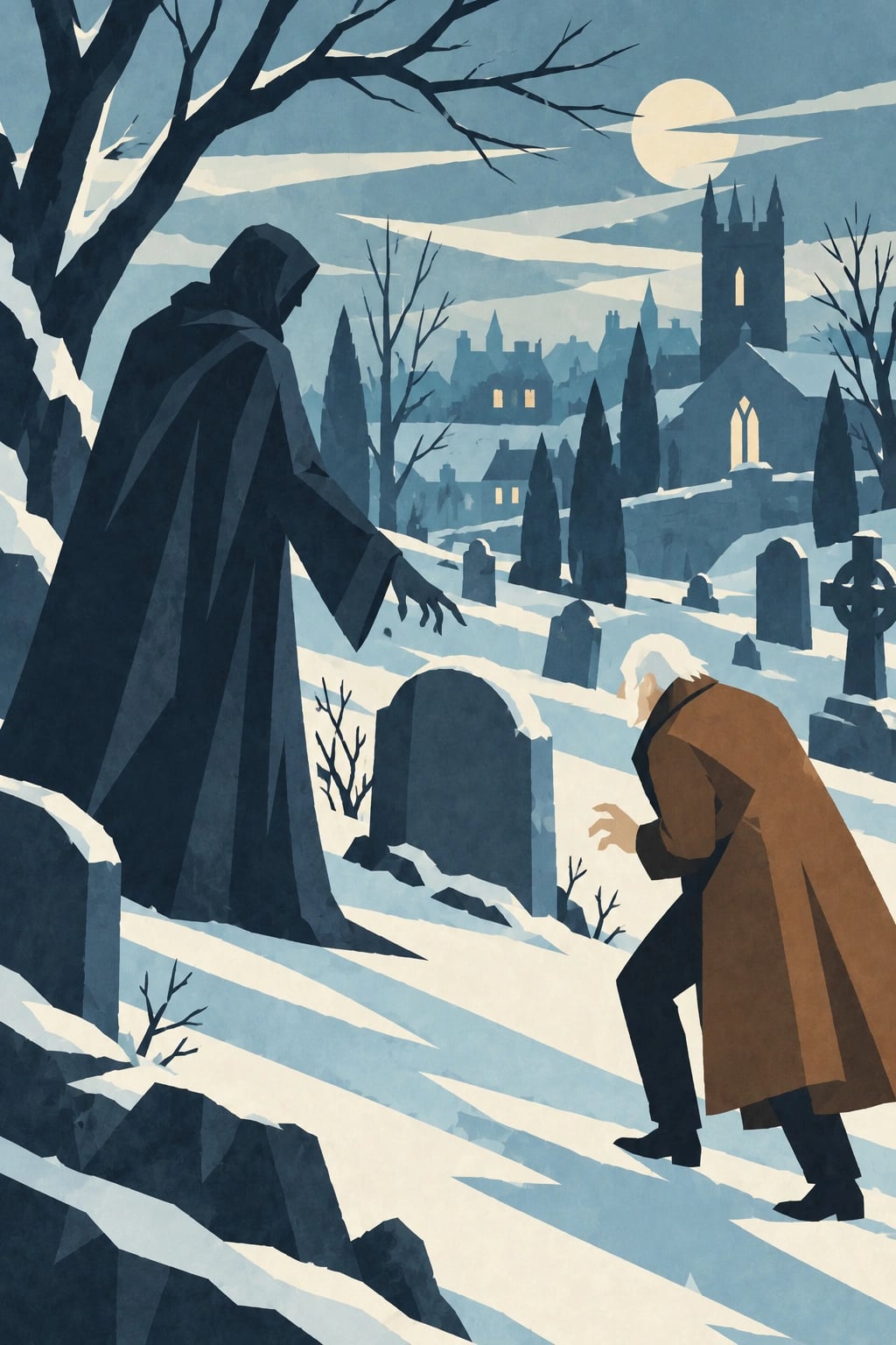 A Christmas Carol cover illustration